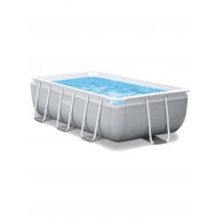 Бассейн каркасный 300×175×80 см с аксессуарами, прямоугольный, INTEX 26784NP