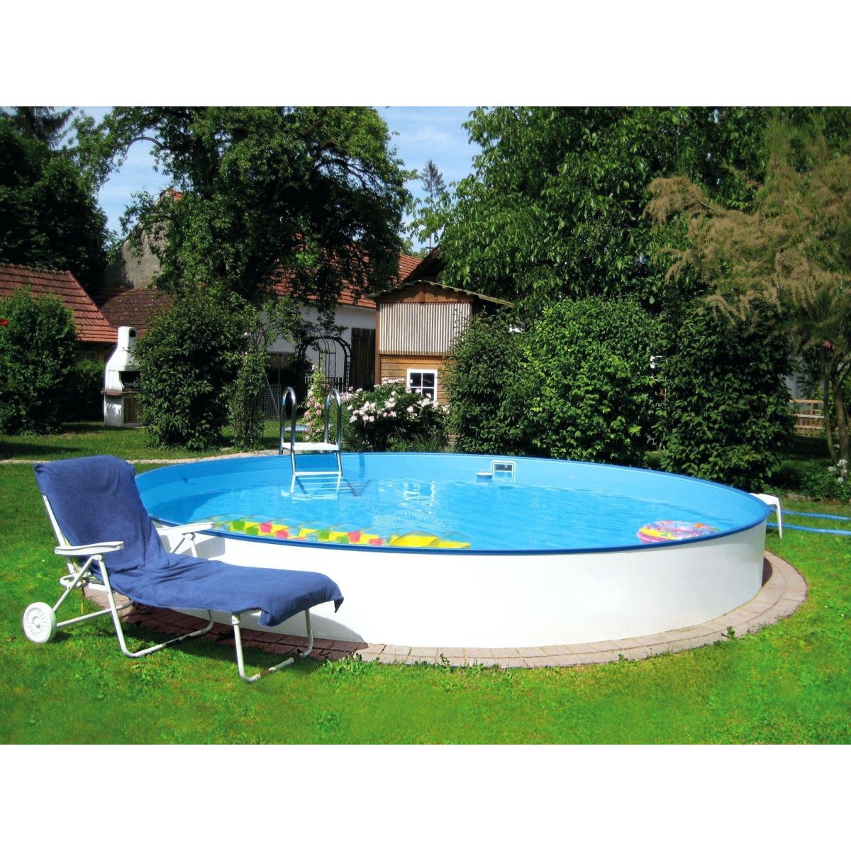 Бассейн каркасный круглый 5,0х1,2 м, полный комплект, Summer Fun, 501010126KB Бассейн каркасный круглый 5,0х1,2 м, полный комплект, Summer Fun, 501010126KB