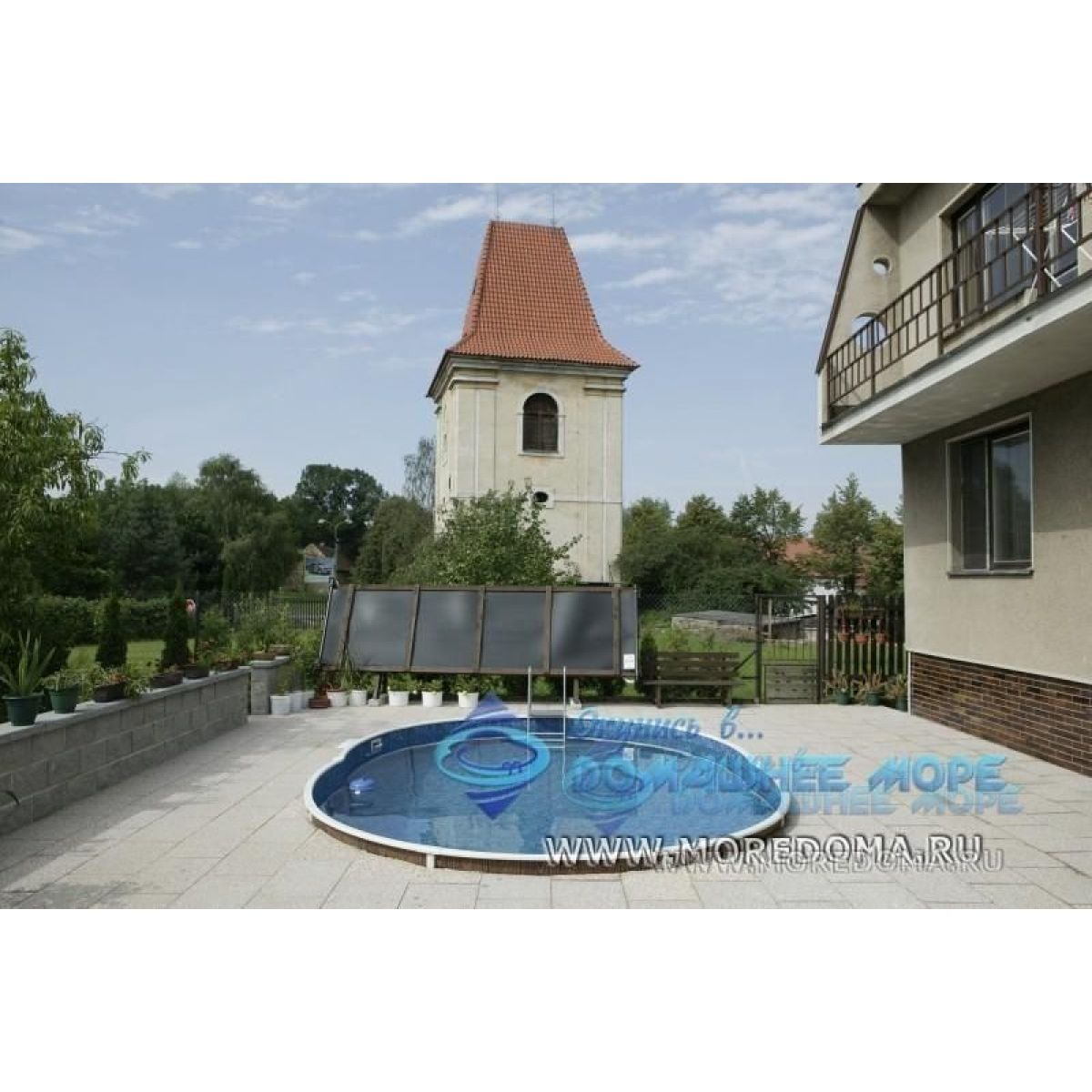 Пленка для бассейна 7,3х3,7 м, глубина 1,2 м, толщина 0,35 мм, Azuro Mountfield, 3BPZ0272 Пленка для бассейна 7,3х3,7 м, глубина 1,2 м, толщина 0,35 мм, Azuro Mountfield, 3BPZ0272