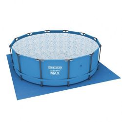 Бассейн каркасный круглый 366х122 см с песчаным фильтром-насосом BESTWAY 56414